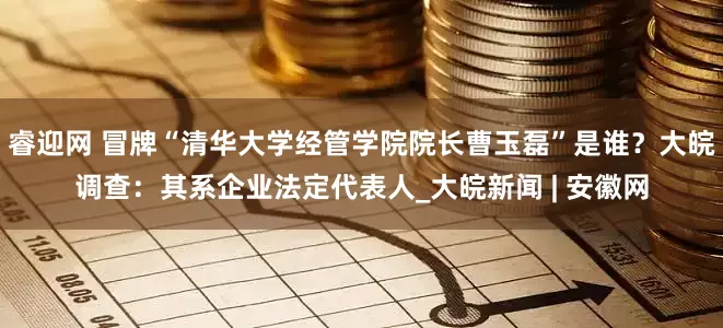 睿迎网 冒牌“清华大学经管学院院长曹玉磊”是谁？大皖调查：其系企业法定代表人_大皖新闻 | 安徽网